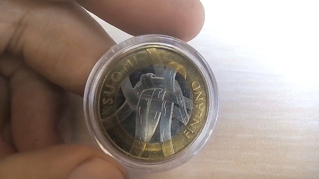 Биметаллические монеты Финляндия 5 евро 2011 (483) Исторические регионы - Карелия