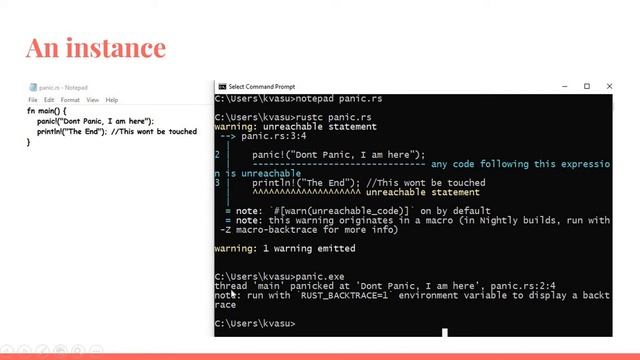 13. Error Handling in RUST