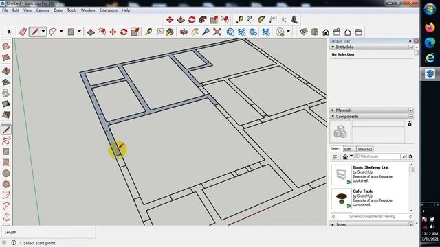 Sketchup 2021 import dwg episode 2