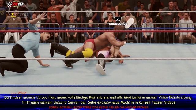 WWE2K18 GAMEPLAY: Ravishing Rick Rude VS. Texas Tornado [incl. Mods]
