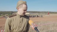«Сожженная земля» - в Братске прошла генеральная репетиция военной реконструкции