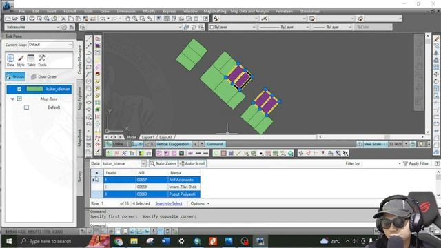TUTORIAL AUTOCAD | Cara Membuka File SHP #shapefile di AutoCAD
