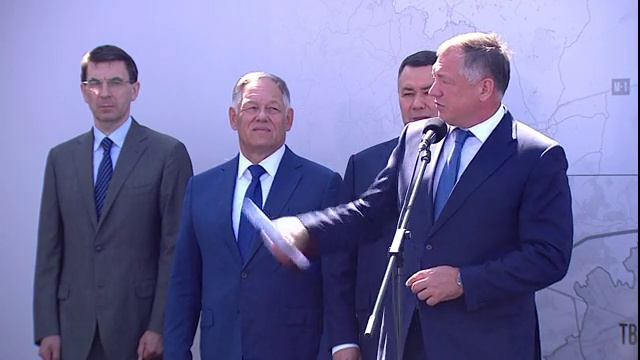 Владимир Путин в Тверской области принял участие в церемонии открытия северного обхода города Твери