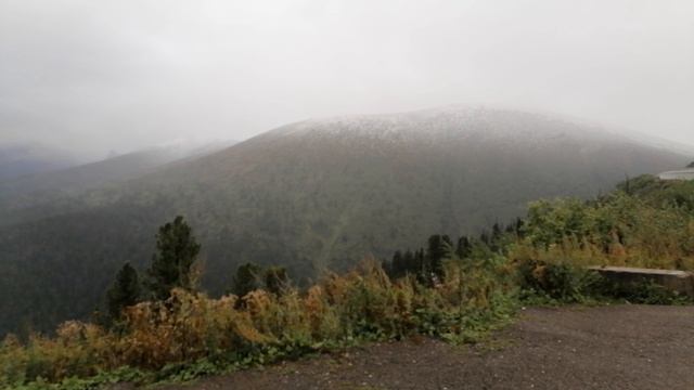 Снег в Саянах 03.09.2024