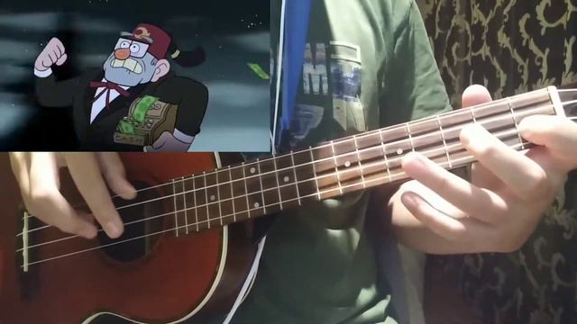 Gravitty Falls Theme Song - Ukulele (With Tabs)