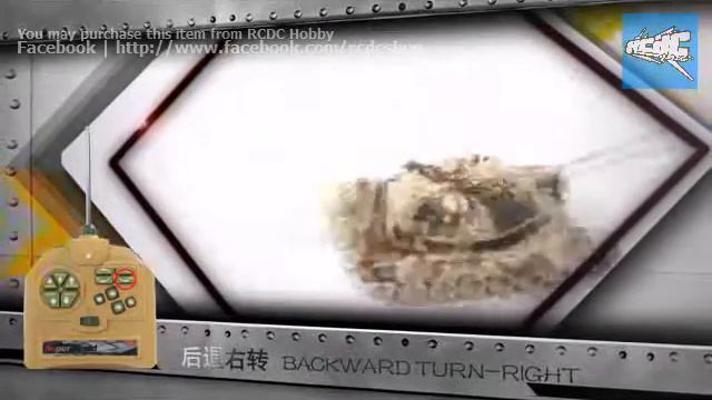 Zegan 1/18 RC Tank - Operations & Functions [RCDC Hobby]