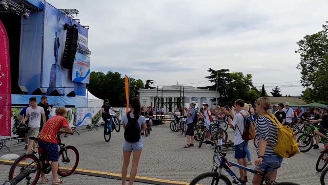 Велофестиваль велопобеда в Севастополе