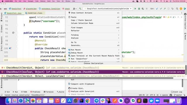 Part 5 | How to create Custom Condition in Selenide | Make your code readable with Custom Condition