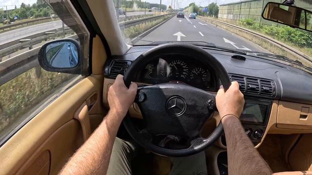 1998 Mercedes ML W163 [2.3 (230) 150 л.с.] 0-100 Тест-драйв POV