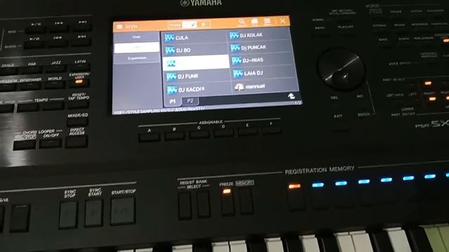 Style Dj Keyboard Yamaha PSR 950 970 975 SX600 SX700 dan SX900