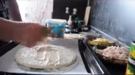 Пицца с курицей и ананасами. /// Bon Appetit #3