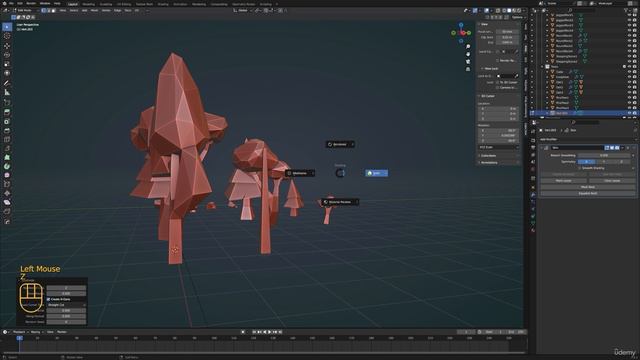 7. Creating Low Poly Trees - Part 3