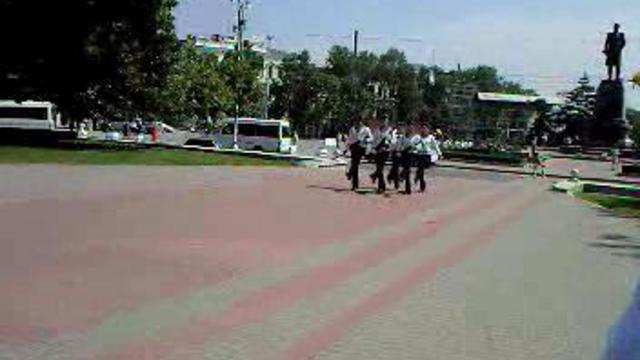 севастополь, смена караула на мемориале славы.avi