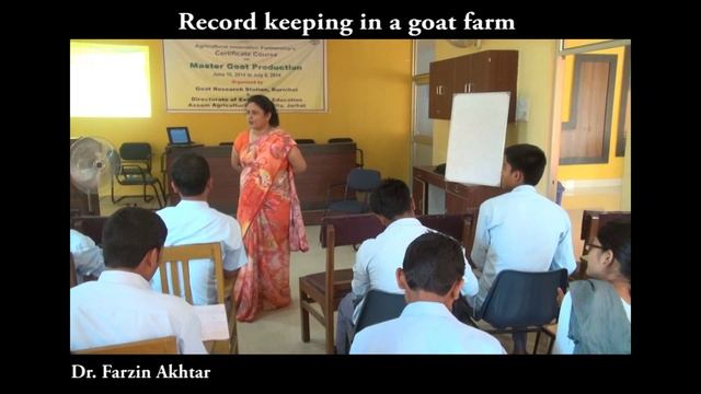 Record Keeping In A Goat Farm