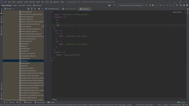 Minecraft Modding 1.18.1 with Forge | CUSTOM RECIPES