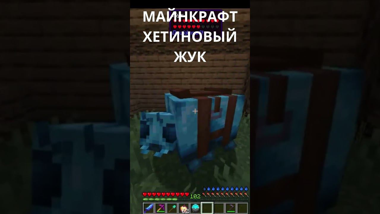 МАЙНКРАФТ ХЕТИНОВЫЙ ЖУК