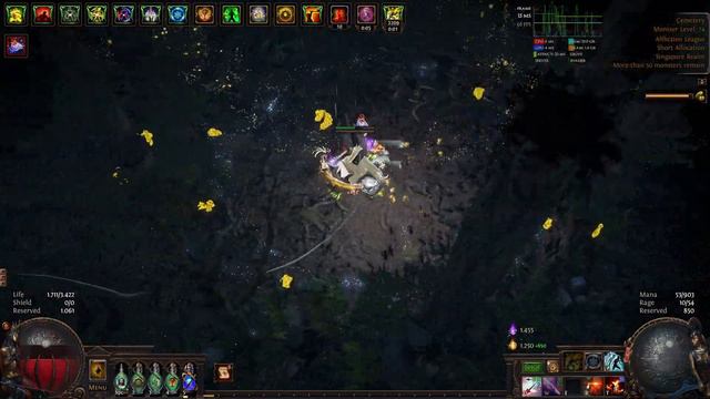 Poe 3.23 Affliction - How to farm any tier 8mod map