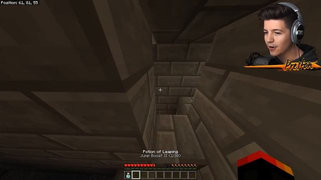 TRAPPED IN MINECRAFT PYRAMID PRISON! *WIFE IS SCARED*
