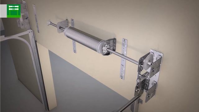 Высокий монтаж с верхним расположением вала промышленных ворот серий ProPlus и ProTrend