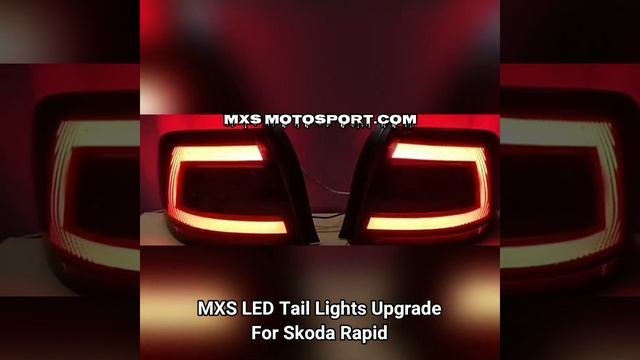 MXS3157 LED Tail Lights Upgrade For Skoda Rapid @mxsmotosportvideo