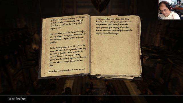 {ASMR} Book Reading in D3, Skyrim, & The Witcher 3 {Whispered with bad 'accents' from movies}