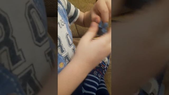 Замок из пластилина.