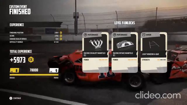 WRECKFEST DEMO DERBY BEFORE THE ICE STORM