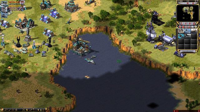 OpenRA CC Red Alert 2 Romanovs Vengeance Mod Soviet Multiplayer 4 Players vs 4 AIs