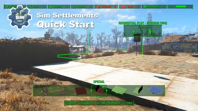 Sim Settlements: Quick Start Updated August 2018