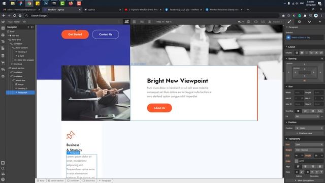 3- Figma to Webflow (About) - Creative Agency Website
