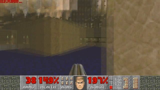 Прохождение Doom 2 Level 14: The Inmost Dens
