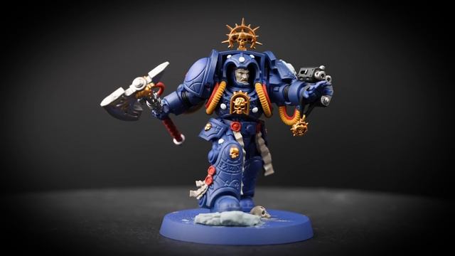 How to Paint： Battle Ready Ultramarines Librarian in Terminator Armour
