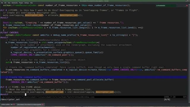 C++ programming: live development of vulkan engine. READ THE DESCRIPTION. Switch to HD if needed.