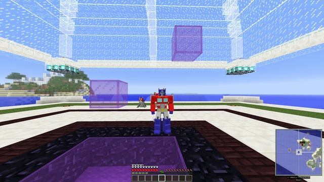 TRANSFORMERS G1 EDITION MOD MINECRAFT 1.7.10 ESPAÑOL | Conviértete en Optimus Prime | MINECRAFT MOD