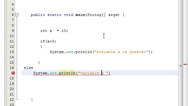 Java Tutorial 6: IF, Else Statement in Java