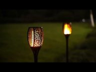 Светодиодный светильник "Факел" на солнечных батареях