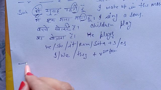 How To Tell My Daily Routine Easily...#englishspeaking #englishgrammar #tense #shweta