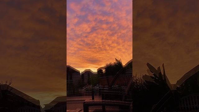Чудо света  Малиновый закат.