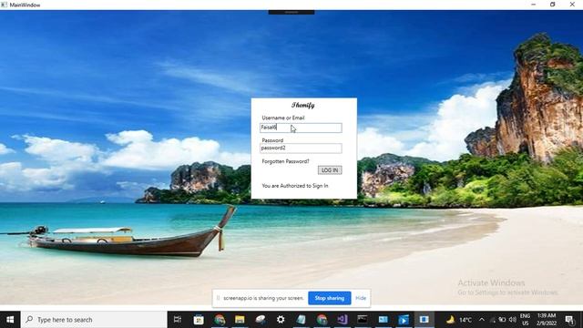 Login using MongoDB in .NET