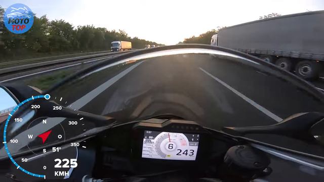 Honda CBR1000RR-R SP (2021) - GPS Test - ACCELERATION / ROLL ON / TOPSPEED