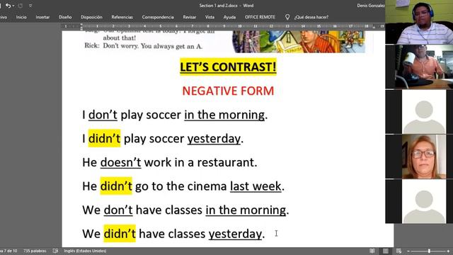 Ingles Corporativo- January 29th, 2020 - Simple past -Regular verbs - Part 1