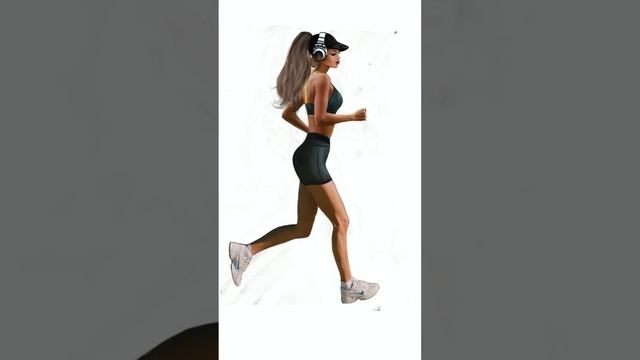Я ведь еще и автор принтов на футболках марки SYCH. Вот хвастаюсь) Принт "бегунья". #артнафутболке