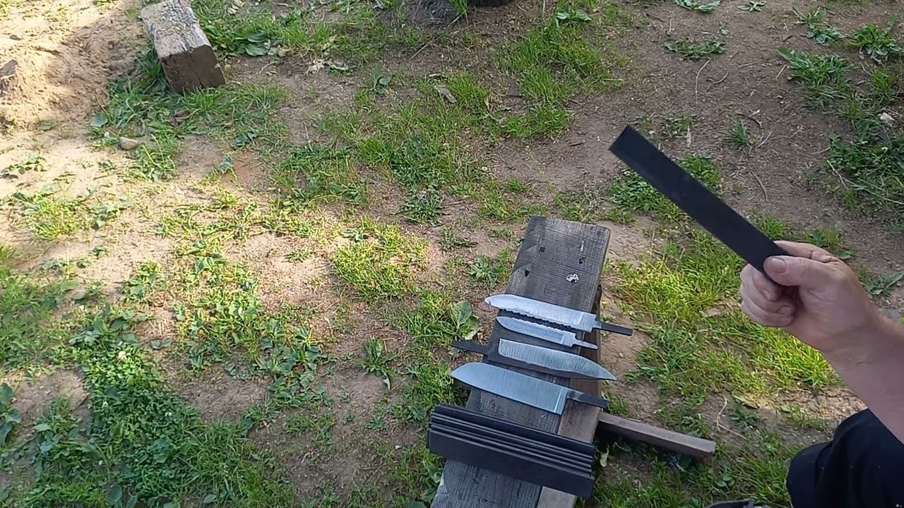 Проверка закалки АУС 10 со и потрындеть