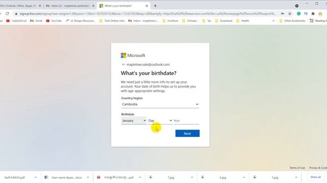 How To Sign Up Email Account By Microsoft Outlook