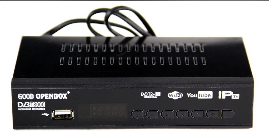 Обзор на Цифровую ТВ-приставку DVB-T2/C - DV3 T8000. (Часть 1)