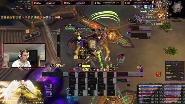 Mythic Lords of Dread (Witness - Draenor) World Rank 504 VENTHYR HPALA POV