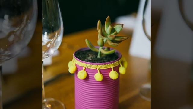 Mini tessels tutorial: plant pot rim cover - winding road Crochet