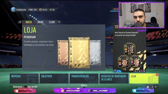 FIFA 22 - ESSE É O MELHOR JEITO DE VOCÊ MITAR NOS PACKS DO ULTIMATE TEAM!