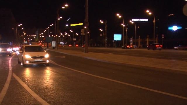 День ВДВ в Москве (в ночь с 1 на 2 августа 2022 года) Часть 2 - Автопробег.