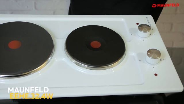 Электрическая варочная панель MAUNFELD EEHE 32 4W белый  Видеообзор